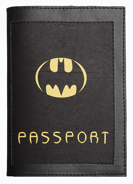 Обложка для паспорта "Бэтмэн" 14 см Автор: Дмитрий Михайлов инфо 13877i.