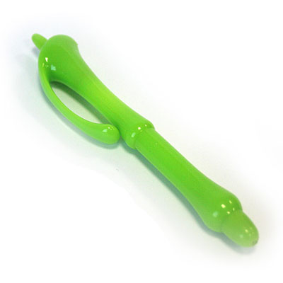 Ручка шариковая "Кость", цвет: зеленый пластик Производитель: Китай Артикул: 91201 инфо 3702j.