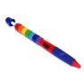 Ручка шариковая "Радуга" пластик Производитель: Китай Артикул: 91209 инфо 1477b.