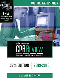 CPA Review: Auditing & Attestation М Биск Nathan M Bisk инфо 1646k.