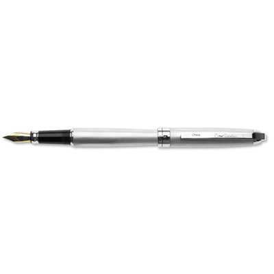 Перьевая ручка "Pierre Cardin" PC5001FP и детали дизайна - хром инфо 1684k.