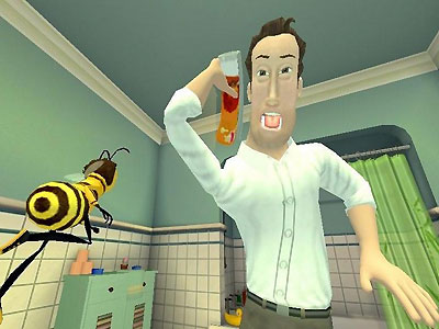 Bee Movie Game (Wii) Игра для Nintendo Wii DVD-ROM, 2007 г Издатель: Activision; Разработчик: Beenox Studios; Дистрибьютор: Новый Диск пластиковый DVD-BOX Что делать, если программа не запускается? инфо 5553b.