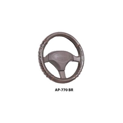 Оплетка на руль Genuine Leather, кожа "гармошка" AP-770 изделия уточняется при оформлении заказ инфо 10959b.