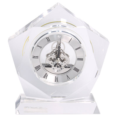 Часы настольные "Skeleton Crystal" ААА (не входит в комплект) инфо 8395d.