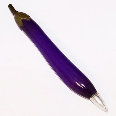 Ручка шариковая "Баклажан" пластик Производитель: Китай Артикул: 90611 инфо 6188e.