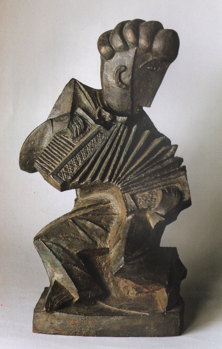 Скульптура "Гармонист" Бронза, литье Авторская работа (Высота 27,5 см) Срок выполнения работы: 1 неделя инфо 11451e.