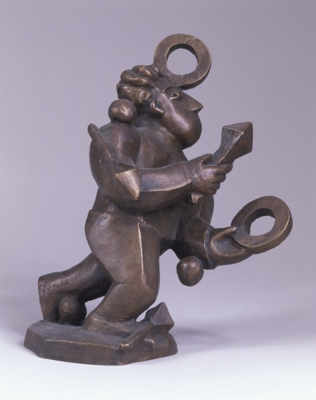 Скульптура "Жонглер" - Бронза, литье - Авторская работа (Высота 24 см) Срок выполнения работы: 1 неделя инфо 11453e.