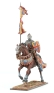 Конный рыцарь со знаменем, XIV век, Европа (Оловянная миниатюра) Авторская работа Авторская работа Студия Татьяны Гапченко 2009 г инфо 3631f.
