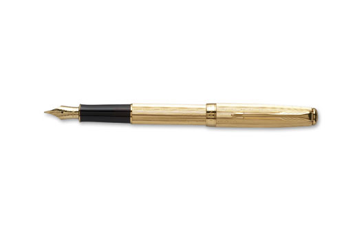 Перьевая ручка "Паркер Сонет" Модель Chiselled 1 Golden GT Сонет Модель Chiselled 1 Golden GT инфо 13058f.