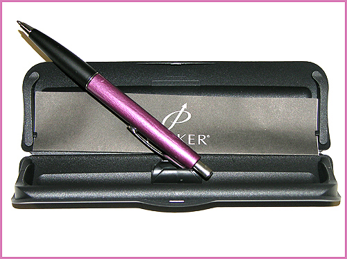 Ручка шариковая "Frontier Luna Purple CT" см Чернила: цвет синий, medium инфо 6909h.