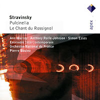 Pierre Boulez Stravinsky Pulcinella / Le Chant Du Rossignol Серия: Apex инфо 14000h.