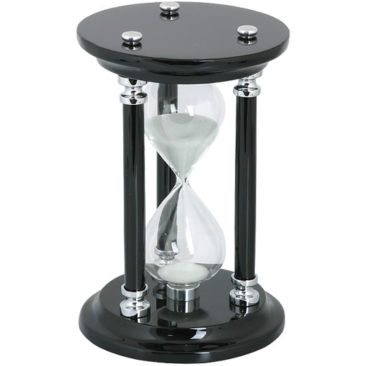Часы песочные Linea del Tempo (цвет: белый) Часы настенные, настольные 2008 г инфо 370i.