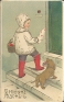 С Новым Годом! Комплект из 3 открыток 1913 г инфо 878i.