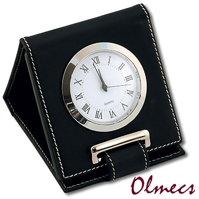 Часы дорожные с будильником, черные Часы настенные, настольные Olmecs 2007 г инфо 919i.