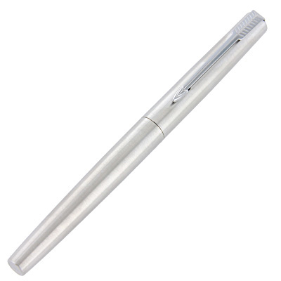 Ручка роллер Parker "Jotter", цвет: серебристый см Производитель: Великобритания Артикул: S0161660 инфо 3136i.
