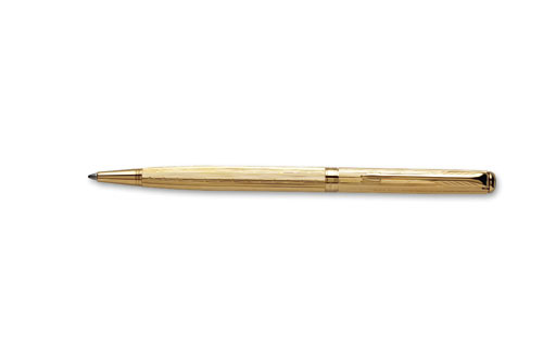 Шариковая ручка "Паркер Сонет Slim" Модель Chiselled 1 Golden GT Slim Модель Chiselled 1 Golden GT инфо 3647i.